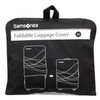 Samsonite Luggage Cover, Black, 62cm