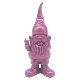 Lesser & Pavey Gnomes Behaving Badly Purple Figurines Statues For Home Decor | Ideal Ornaments Friendship Gifts For Women & Men | Lovely Table Centerpiece & Living Room Accessories