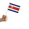 10 PCS Costa Rica Handheld Small Flag, CostaRicans Hand held