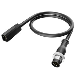 Sigely 720074-12 AS EC QDE Ethernet Adapter Cable Compatible with Humminbird Fish Finders Helix 7, Helix 8, Helix 9, Helix 10, Helix 12 and Helix 15 Models