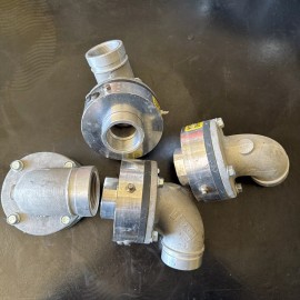 Hanny Rotary Joint HJ90 Type 1-3/4" x 2-1/4" FNPT With Zerk Fitting