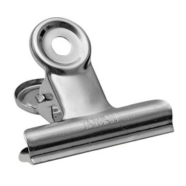 Wedo 6421375 Nickel-Plated Strong Spring Suspension Eyes 75 mm Metal Paper Clip (Pack of 12) – Chrome