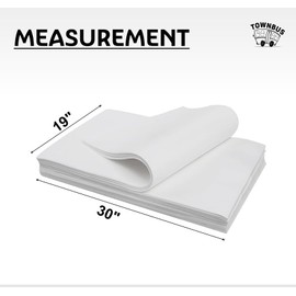 TOWNBUS | 100 Nos of Newsprint Wrapping Paper Sheets for Packing, Moving, Shipping, Box Filler, Wrapping and Protecting Fragile Items 28gsm