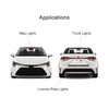 Xpismii 5 Piece 6000K White Interior LED Light Kit Package
