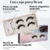 Kit De Pestañas Magnéticas Reutilizables Con Aplicador