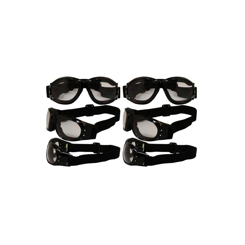 Birdz Eyewear Eagle Red Baron style Motorcycle Padded Airsoft Goggles