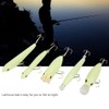 5Pcs Simulation Luminous Plastic Lure Hard Minnow Popper Pencil VIB