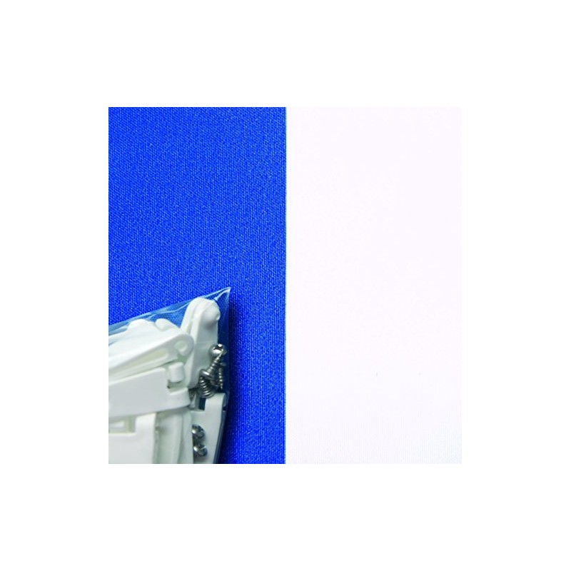 Windhager Sonnensegel für Seilspanntechnik, Blau/Weiß, 270 x 140 cm