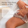 Scienlodic Gua Sha Massage Tool with Handle (Resin) Larger Guasha