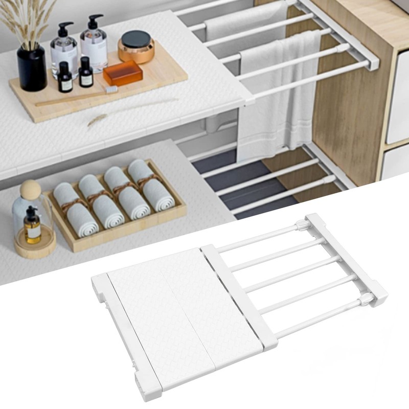 Expandable Wardrobe Organiser Rack, Adjustable DIY Wardrobe Divider, Divider, Tension