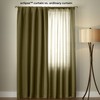 ECLIPSE Kendall Solid Blackout Window Curtains for Bedroom (Single Panel),