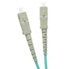 LC to SC (UPC/UPC) Fiber Patch Cord Multimode Duplex, 50/125um