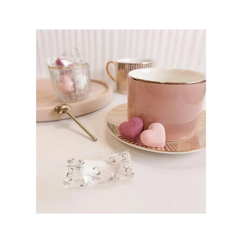 Canasuc, Coeur Tendre - Assorted French Molded Heart Sugars in