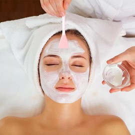 3 Stück Silikon Gesichtsmaske Pinsel, Maskenpinsel, Weiche Masken Pinsel, Maskenpinsel Geeignet für Schlafmaske, Schlammmaske, Skin Care Aesthetic