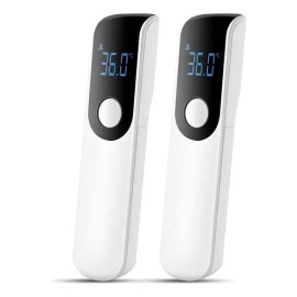 2pcs Termómetros Digitales Infrarrojos Con Medición De Tempe                                                                                          
