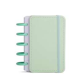 Talia Discbound Notebooks, Planner, Customizable, Mini, A6 (4"x5.75") (Sage Green)