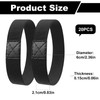 GTNCE 10 Pairs of Shoelaces Fixing Band for Football Boots,