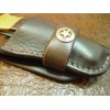Custom Leather Knife Sheath for Buck 110/Similar Knife, Western Style