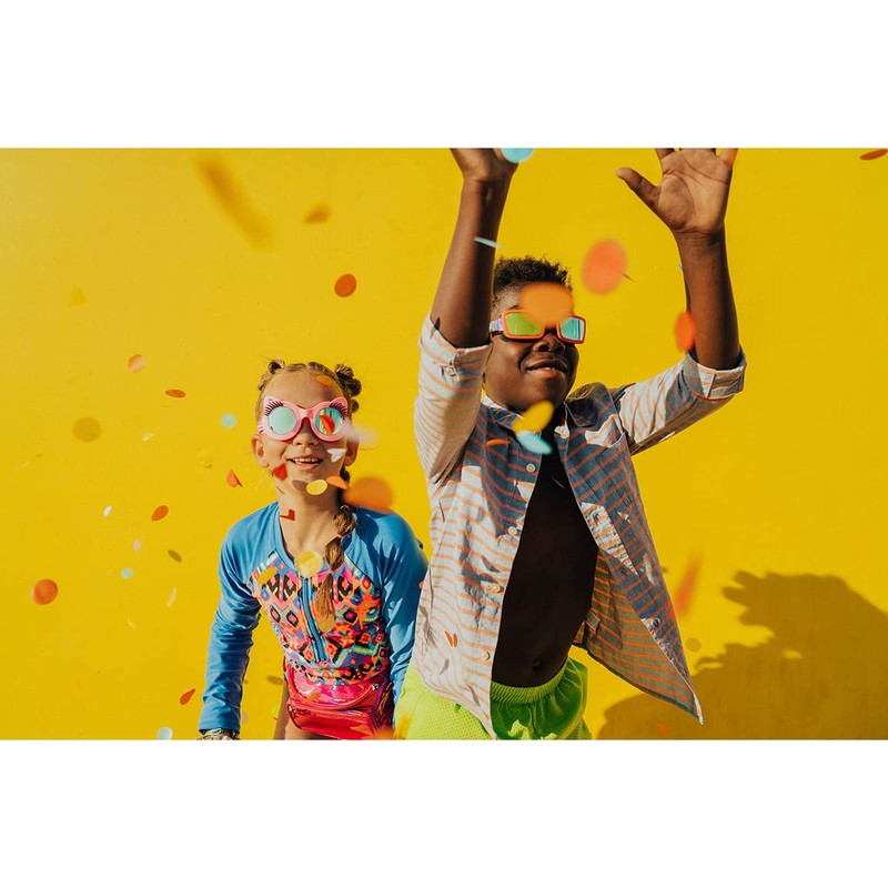 Bling2o Pawdry Pink N Boots Unisex Kids Swim Goggle Size