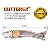 CUTTEREX Heavy Duty SharkKnife VinylKnife UtilityKnife RoofingKnife Delphin Dolphin Carpet