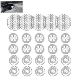 Car Heat Shield Repair Kit, 25 Pcs Exhaust Heat Shield Repair Kit, 52mm Heat Shield Kit, Heatshield Repair Kit, 30mm Exhaust Heat Shield Clips, Heat Protection Plate Repair Kit, Heatshield Clips