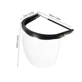 NOLITOY Faces Shield Full Mask Safety Shield for High Temperature against Splashes Impacts for Grinding Cutting Hazardous Environments