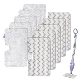 S3501 For Shark Steam Pocket Mop Pads: Washable Steam Mop Replacement Pads For Shark Steamer S3601D S3601 S3801CO S3901 S3550 SE450 (6Pack)
