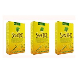SANOTINT SENSITIVE COLOUR 84 GOLDEN BROWN COPPER - 3 PACKS - 3 x 125 ml