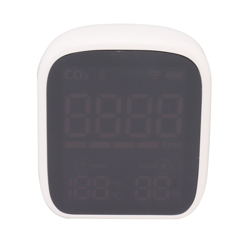 3 in 1 Smart Air Quality Monitor Automatic Brightness Adjustment