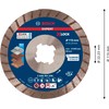 Bosch 1 x Expert MultiMaterial X-LOCK Turbo Diamond Cutting Discs