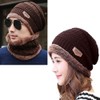 ASYBHYY Hat Scarf and Glove Winter Warm 3 in 1