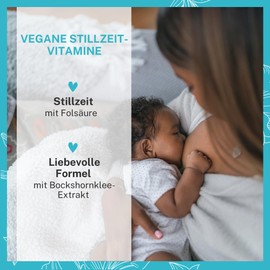 BabyFORTE® Breastfeeding - 270 Capsules - Fenugreek 10:1, Fennel, Quatrefolic®, Vegan, Can be Combined with Breastfeeding Vitamins