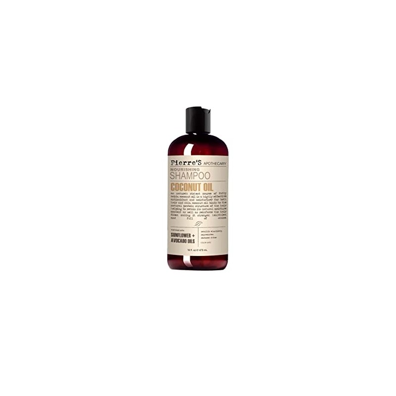 Pierres Apothecary Coconut Nourishing Shampoo, 16 oz
