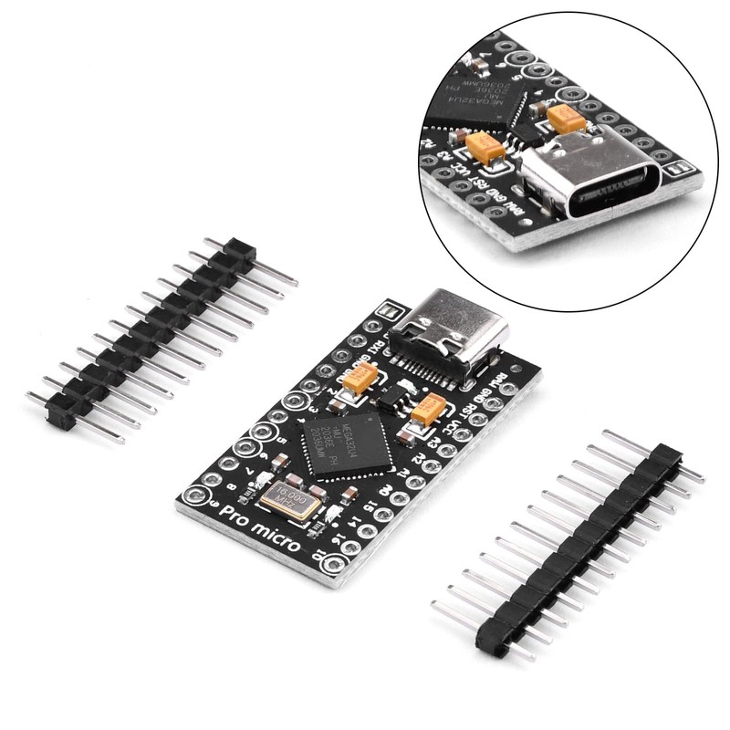 zalati Development Board Atmega32U4 5V/16MHz Bootloadered IDE Module with Pin