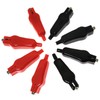 RuiLing 8-Pack 20A Insulated Alligator Clips Electric Circuit Test Testing