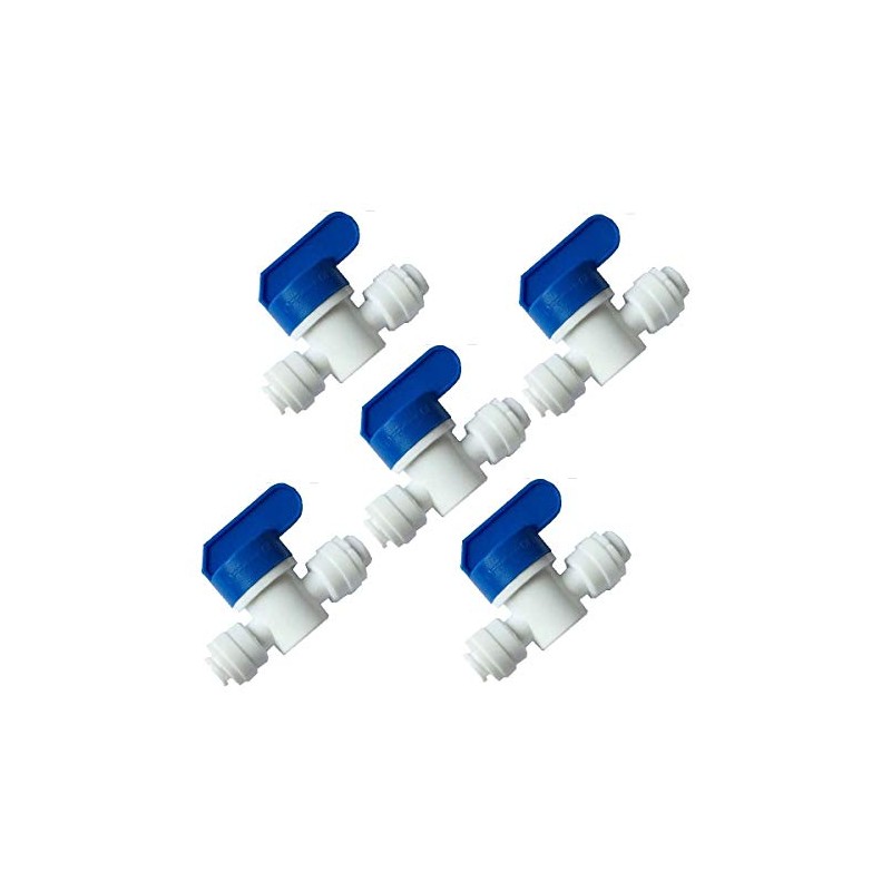 Lemoy Equal Straight OD Tube Ball Valve Quick Connect Fitting