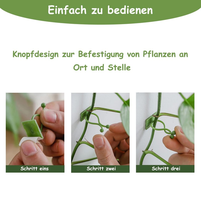 Chyuxinda Plant Clips, Plant Clips, Cable Organiser for Climbing Plants,