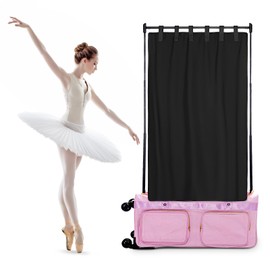 SMEKLYN Privacy Changing Curtain for Dance Bag Suitcase, Discreet Curtain for Dancers Portable Backstage Changing Room in Dance Competitions Privacy Partition Screens Rehearsals Dance Accessories