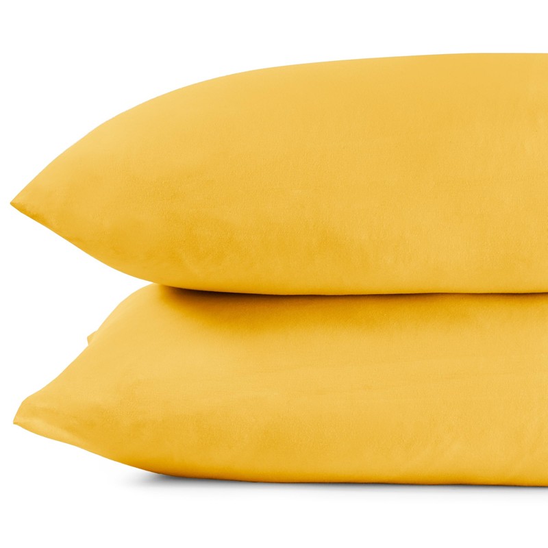 DecoKing 2 x Pillowcases 20 x 145 cm Jersey Cotton