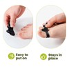 Bukihome Toe Separators, 4 Pair Soft Gel Toe Spacers to