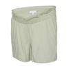 Mama.licious Women's Mlivy Jersey Shorts Noos, Desert Sage, XL