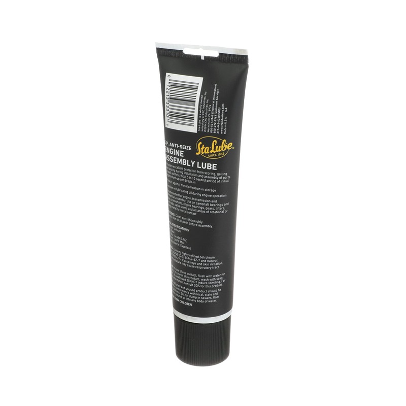 Sta-Lube Extreme Pressure Engine Assembly Lube SL3331-10 Wt Oz. Tube,