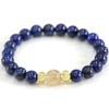 [Happiness Stone] Lapis Lazuli Gold Rutile Citrine Bracelet Natural Stone
