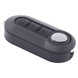 Doo Engy Key Remote Control Folding Key 3 Buttons Car Key Transmission Unit ID46 433 MHz with Electronic Card Key Case Milling for 500 500L Grande Punto 199 Punto Evo Bravo