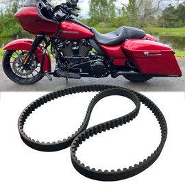 GYUPTRK Rear Drive Belt 140T 1" Fit for Harley Davidson Touring Electra Glide FLHT Road Glide FLTR Road King FLHR Street Glide FLHX 2009-2023 Replace 40024-09 1204-0114