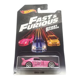 Hot Wheels Fast & Furious Bundle of 6 Cars from Fast & Furious, 2 Fast 2 Furious, Fast 5, The Fate of The Furious Movies
