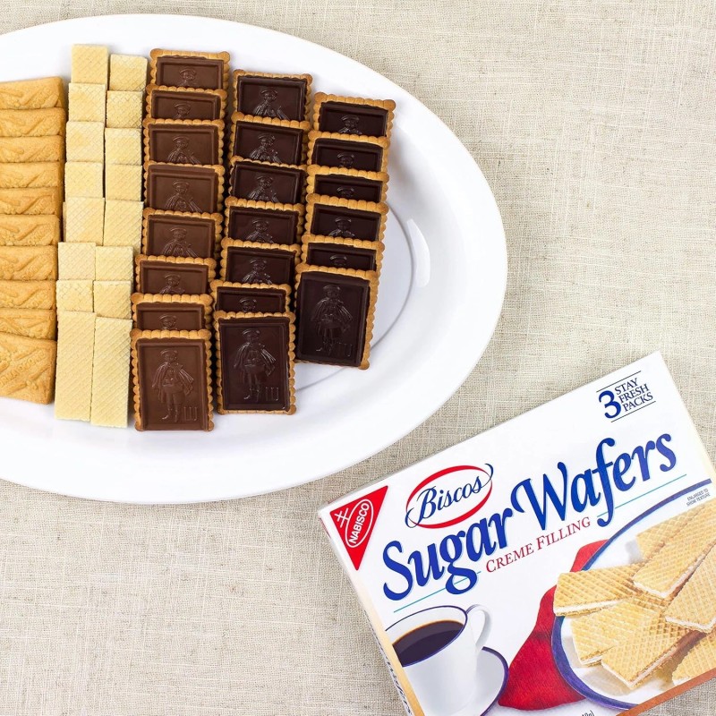 Nabisco Biscos Creme Filled Sugar Wafers, 6 - 8.5 oz