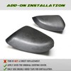 GaofeiLTF Mirror Cap Covers Fits for 2008-2015 Infiniti G37 G25