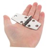 WOONEKY Heavy Duty Stainless Steel Grade Hinge for Boat Cabinet