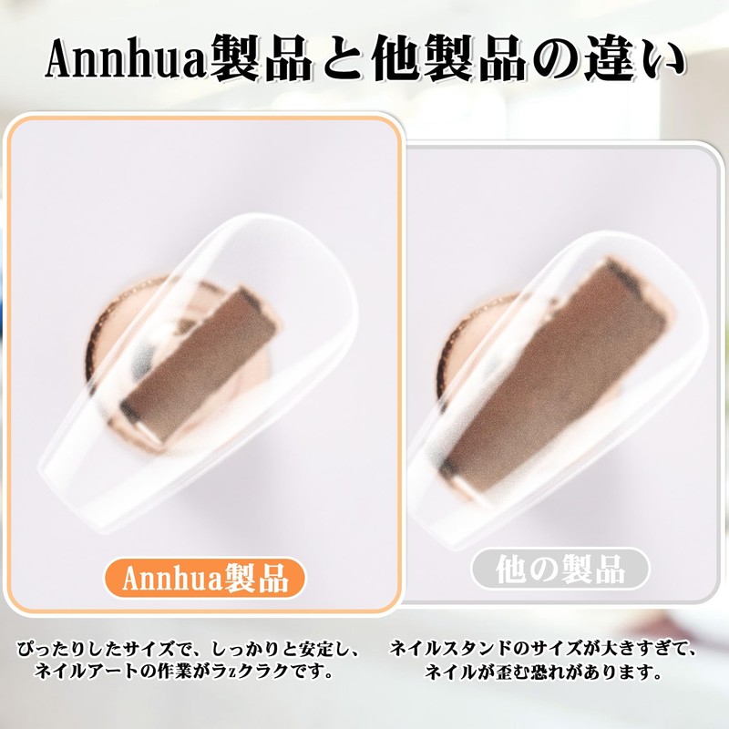 Annhua Nail Tip Stand, Nail Stand Tip Stand, Acrylic Nail